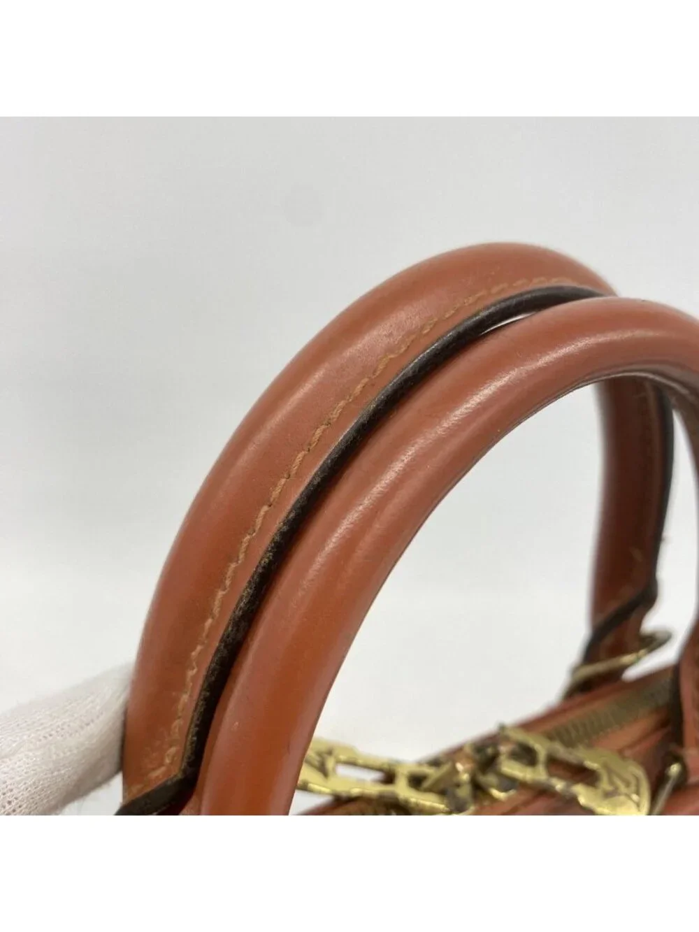 Louis Vuitton Handbag Epi Alma Kenya Brown